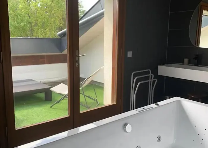 Piscine Vue 4 Villa Anthy-sur-Leman