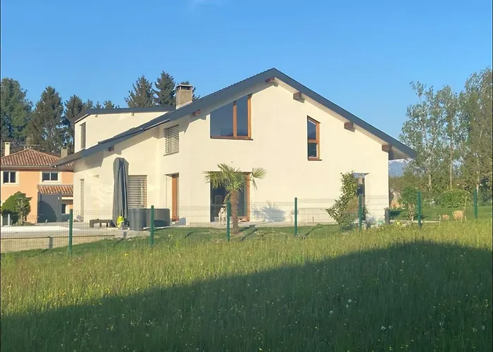 Piscine Vue 4 Villa Anthy-sur-Leman
